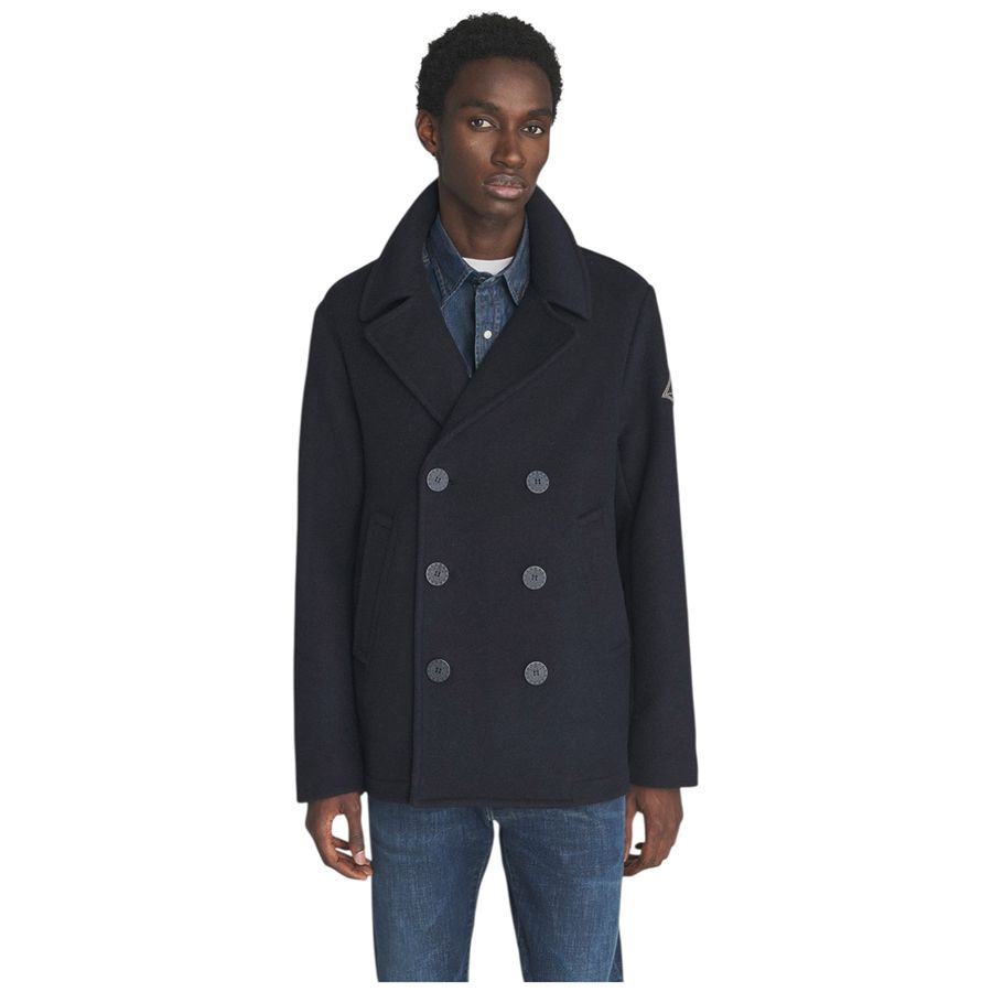 peacoat man melton Roy Rogers | RRU90280T706XXXXC0048